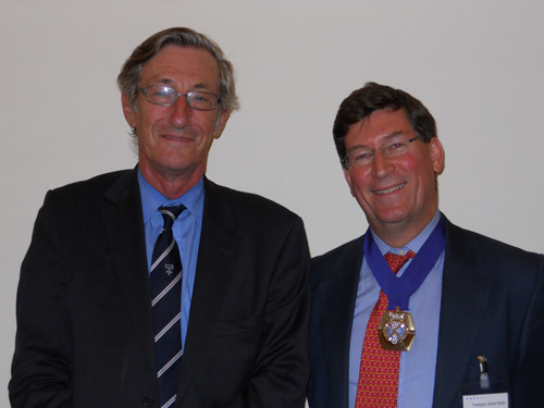 Professor Sir Michael Rawlins and Professor David Webb